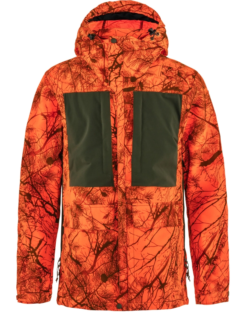 Lappland Hybrid Jacket Fjallraven, kolor: 261-662 - Orange Multi Camo-Deep Forest -1
