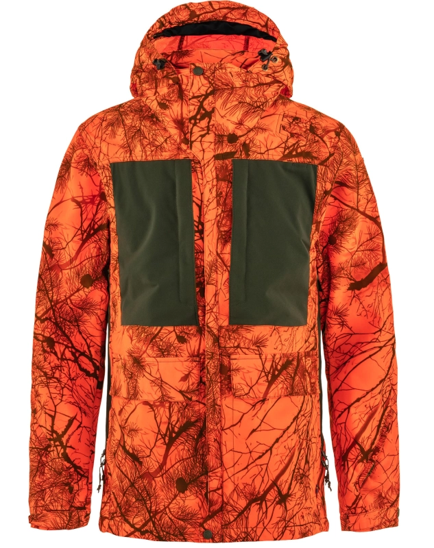 Lappland Hybrid Jacket Fjallraven, kolor: 261-662 - Orange Multi Camo-Deep Forest -1