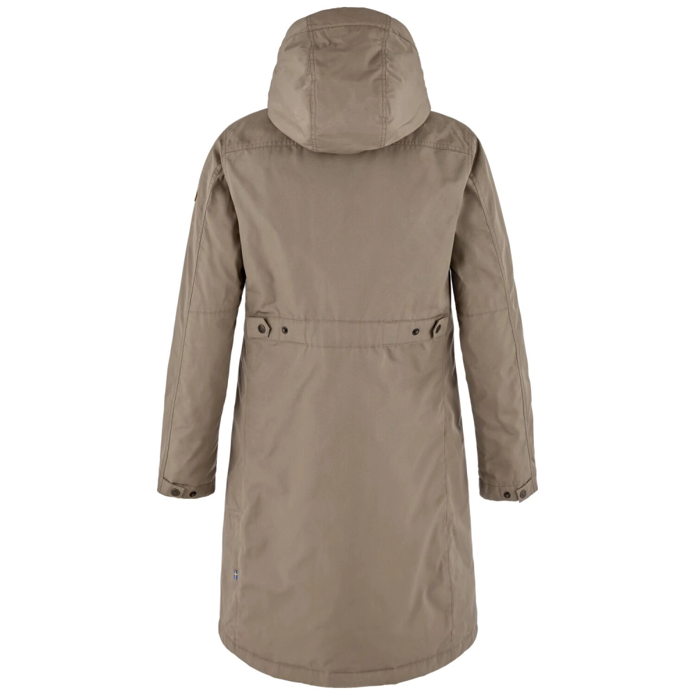 Kiruna Hydratic Padded Parka W | 244 Suede Brown -2