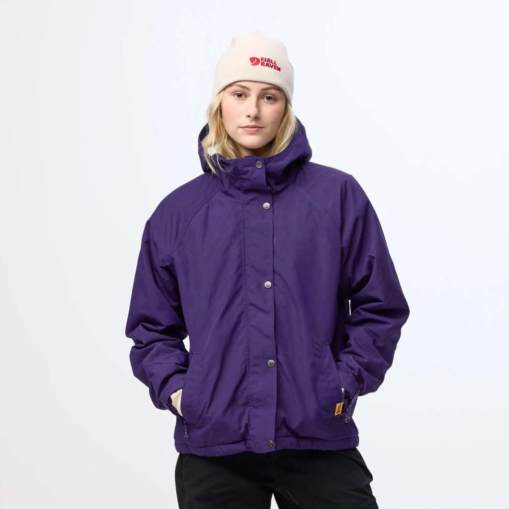 Vardag G-1000 Pile Jacket W | 425 Dark Violet -4