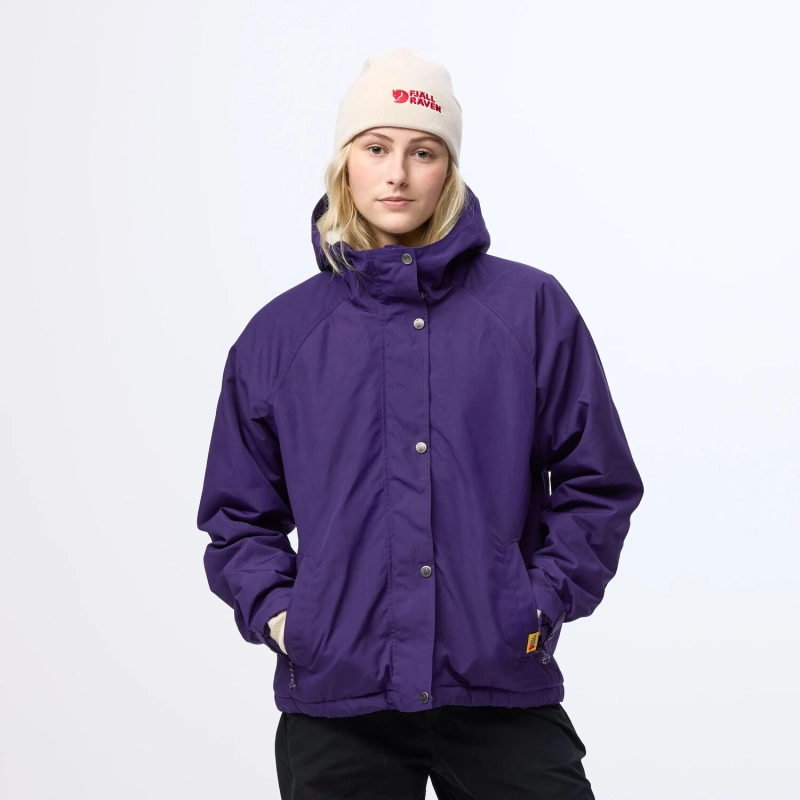 Vardag G-1000 Pile Jacket W | 425 Dark Violet -4