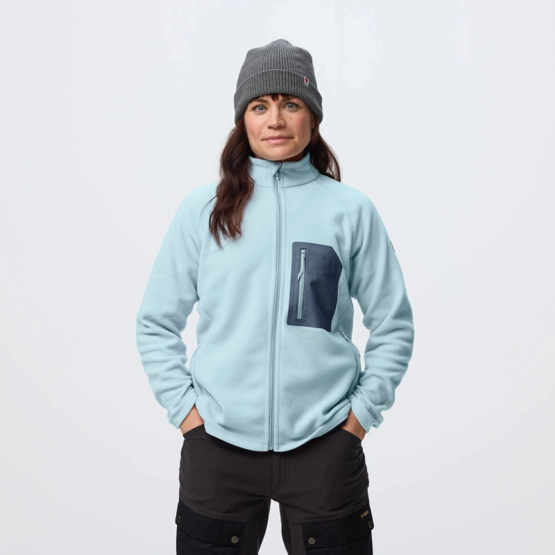 Kaipak Fleece W | 514-560 Breeze Blue/Navy -3
