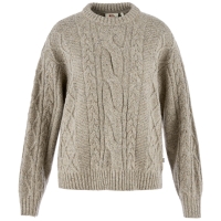Ovik Cable Knit W | 021 Fog -1