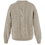 Ovik Cable Knit W | 021 Fog -2