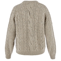 Ovik Cable Knit W | 021 Fog -2