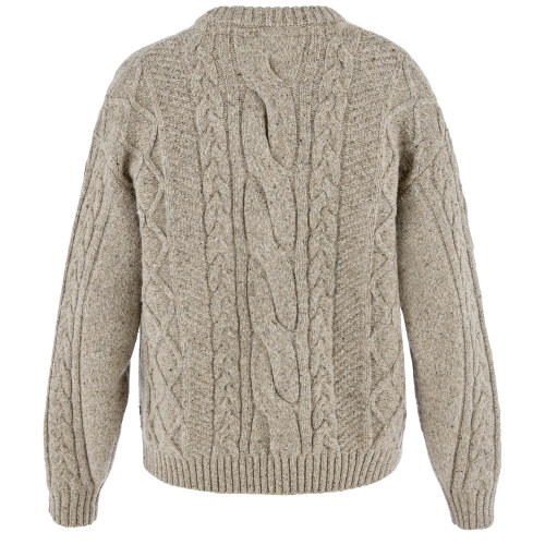Ovik Cable Knit W | 021 Fog -2