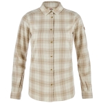 Ovik Classic Flannel Shirt W | 113-118 Chalk White/Fossil -1