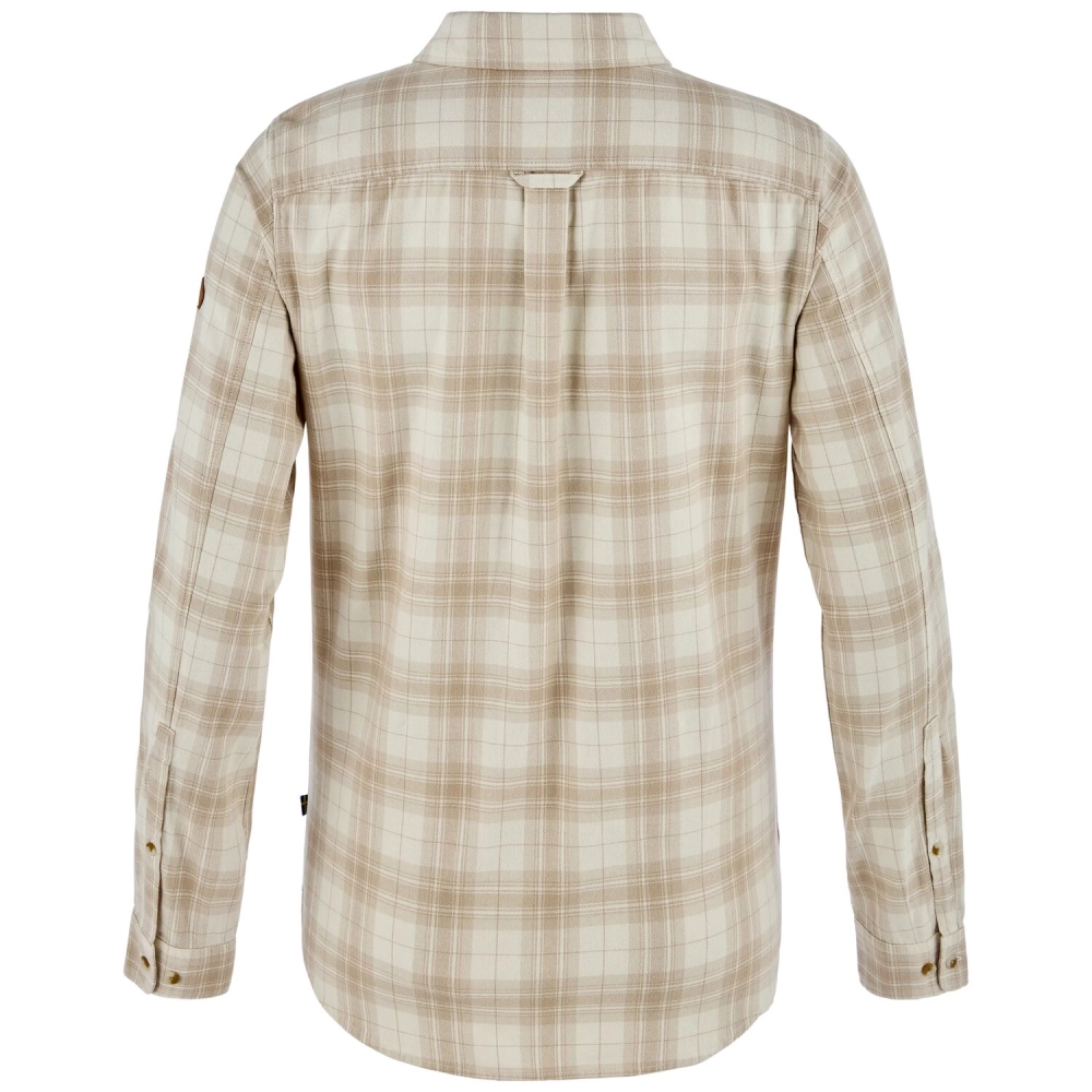 Ovik Classic Flannel Shirt W | 113-118 Chalk White/Fossil -2