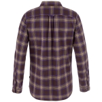 Ovik Classic Flannel Shirt W | 294-425 Black Oak/Dark Violet -2