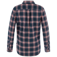 Ovik Classic Flannel Shirt W | 555-300 Dark Navy/Dusty Rose -2