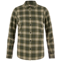 Ovik Classic Flannel Shirt W | 662-118 Deep Forest/Fossil -1