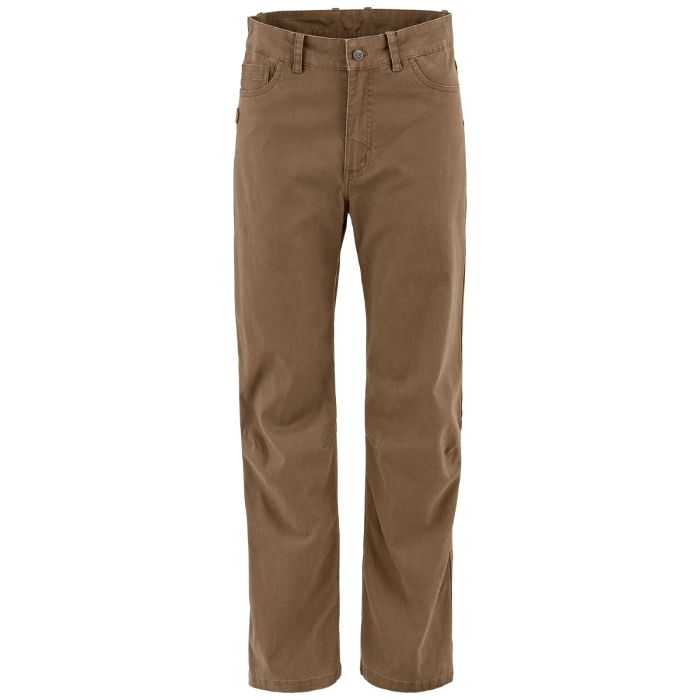 Ovik Twill Trousers W | 265 Wood Brown -1