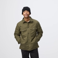 Ovik Down Shirt Jacket M | 625 Laurel Green -3