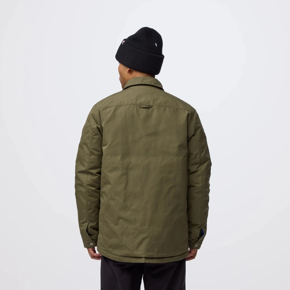 Ovik Down Shirt Jacket M | 625 Laurel Green -4