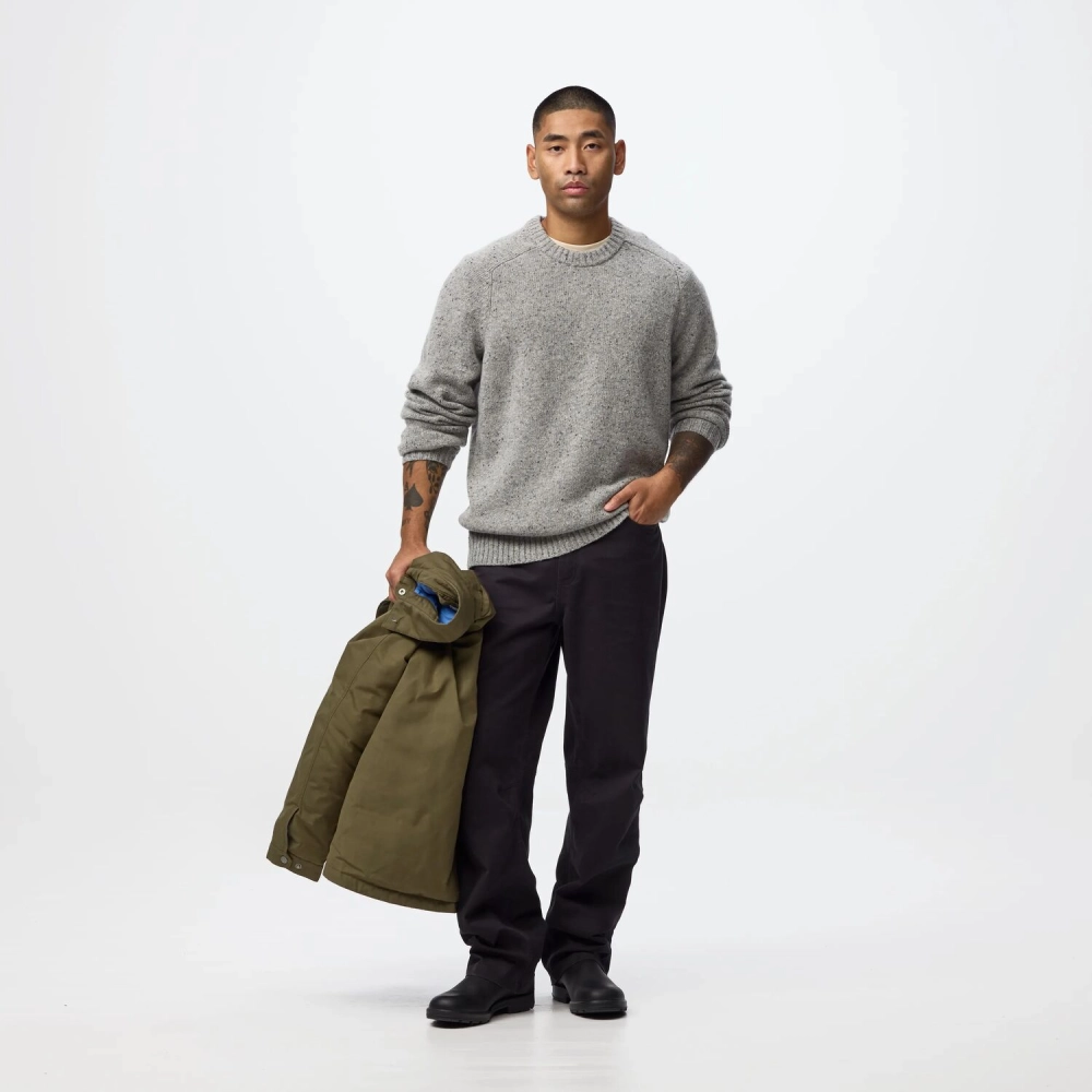 Ovik Neps Knit Sweater M | 020 Grey -3