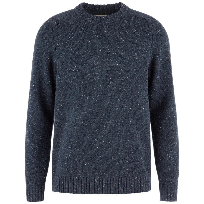 Ovik Neps Knit Sweater M | 555 Dark Navy -1