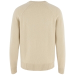 Fjallraven Logo Knit Sweater M | 191 Light Beige -2