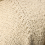 Fjallraven Logo Knit Sweater M | 191 Light Beige -5