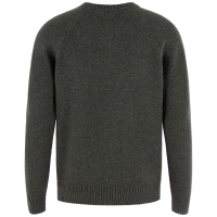 Fjallraven Logo Knit Sweater M | 662 Deep Forest -2