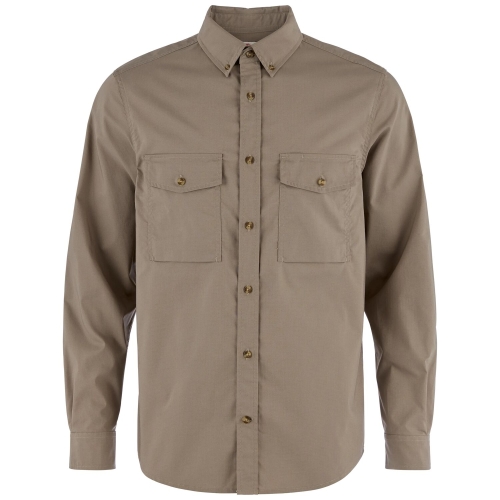 Ovik G-1000 Shirt LS M | 244 Suede Brown -1