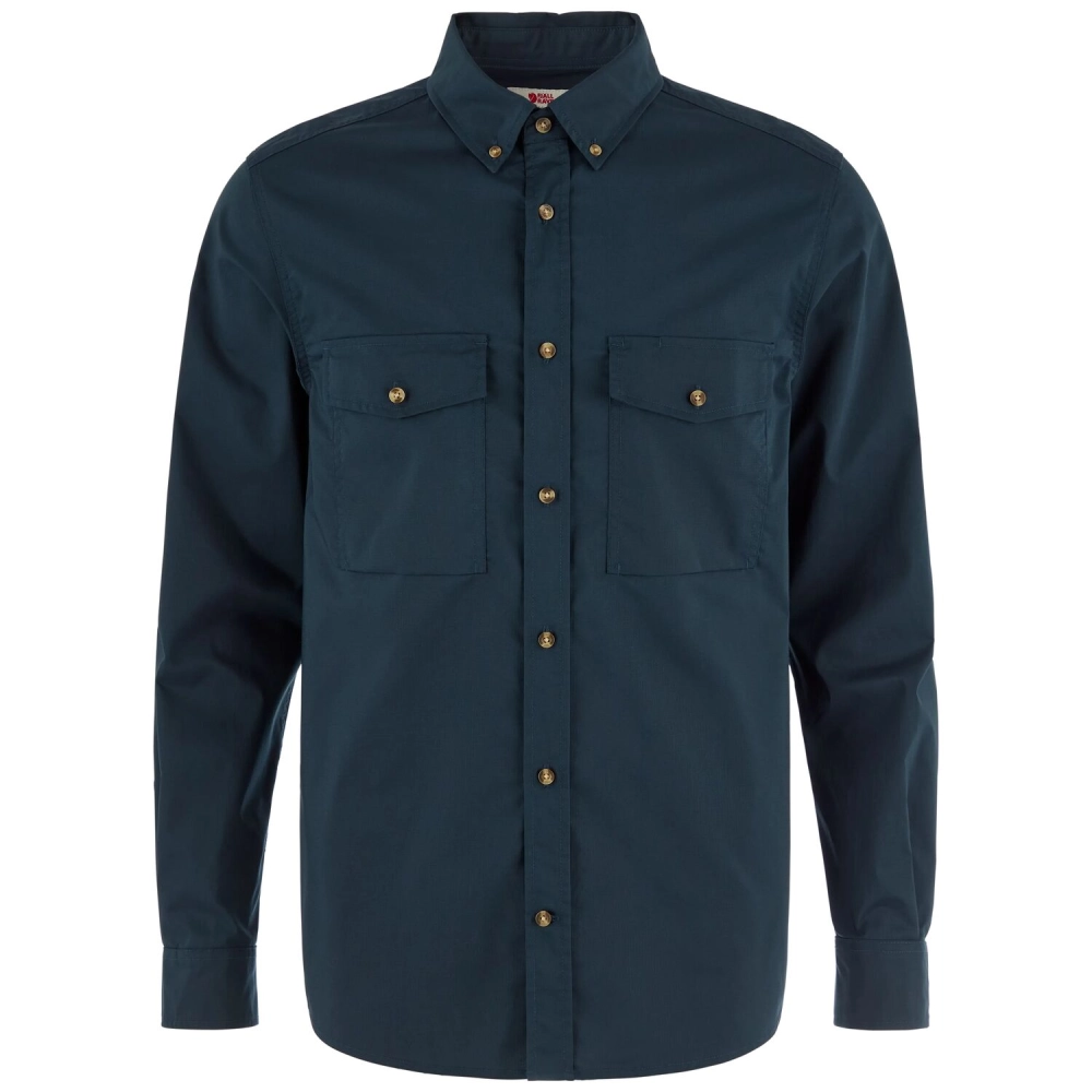 Ovik G-1000 Shirt LS M | 555 Dark Navy -1