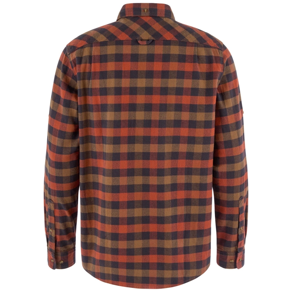 Skog Relaxed Shirt M | 215-265 Autumn Leaf/Wood Brown -2