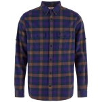 Skog Relaxed Shirt M | 555-425 Dark Navy/Dark Violet -1