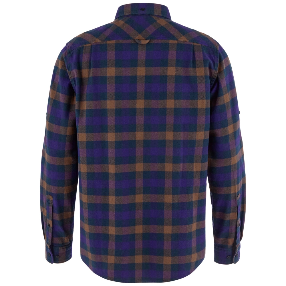 Skog Relaxed Shirt M | 555-425 Dark Navy/Dark Violet -2