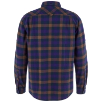 Skog Relaxed Shirt M | 555-425 Dark Navy/Dark Violet -2