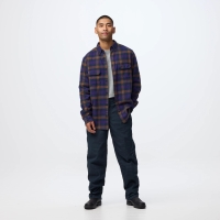 Skog Relaxed Shirt M | 555-425 Dark Navy/Dark Violet -3