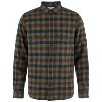 Skog Relaxed Shirt M | 625-555 Laurel Green/Dark Navy -1