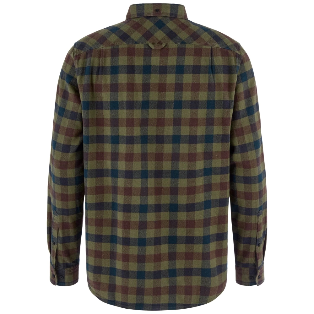 Skog Relaxed Shirt M | 625-555 Laurel Green/Dark Navy -2