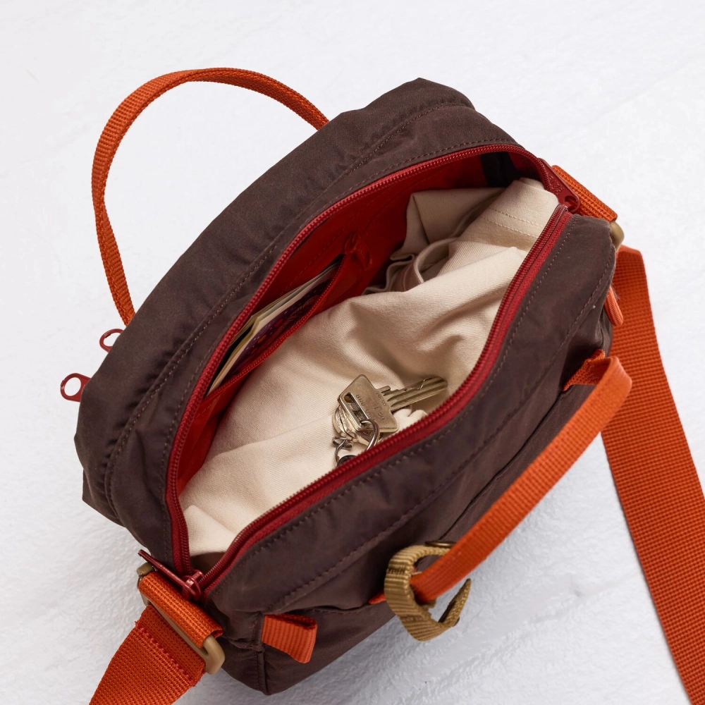 Kanken Koncept Crossbody | 294-333 Black Oak-Rowan Red