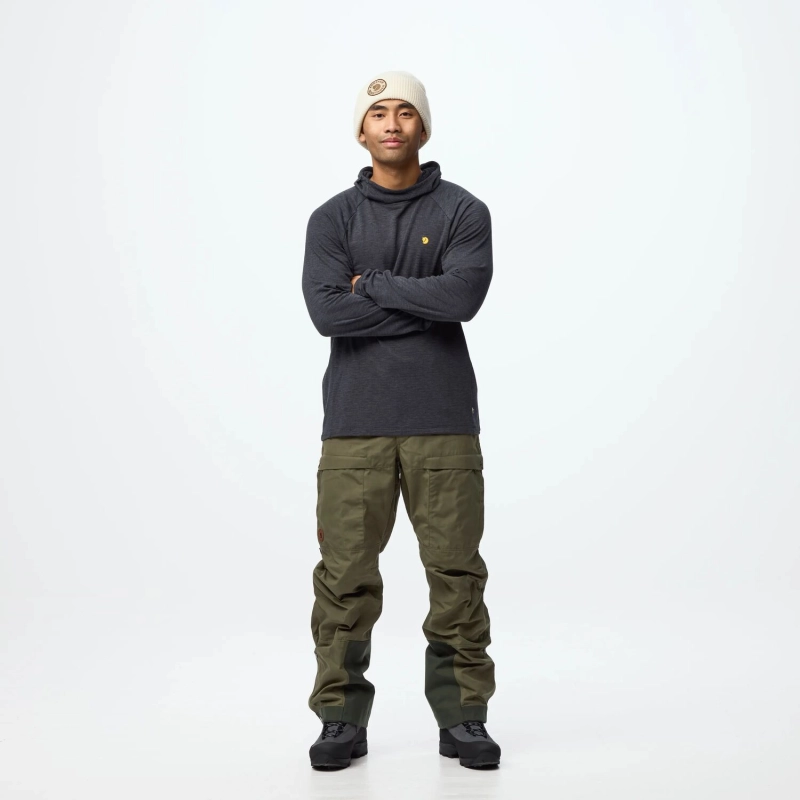 Bergtagen Midlayer Hoodie M | 550 Black