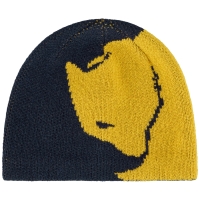 Bergtagen Jacquard Beanie | 555-161 Dark Navy-Mustard Yellow