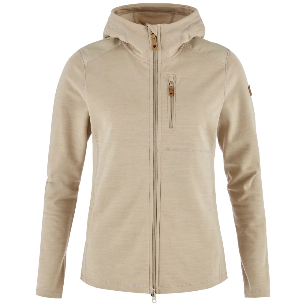 Keb Fleece Hoodie W, kolor: 118 Fossil