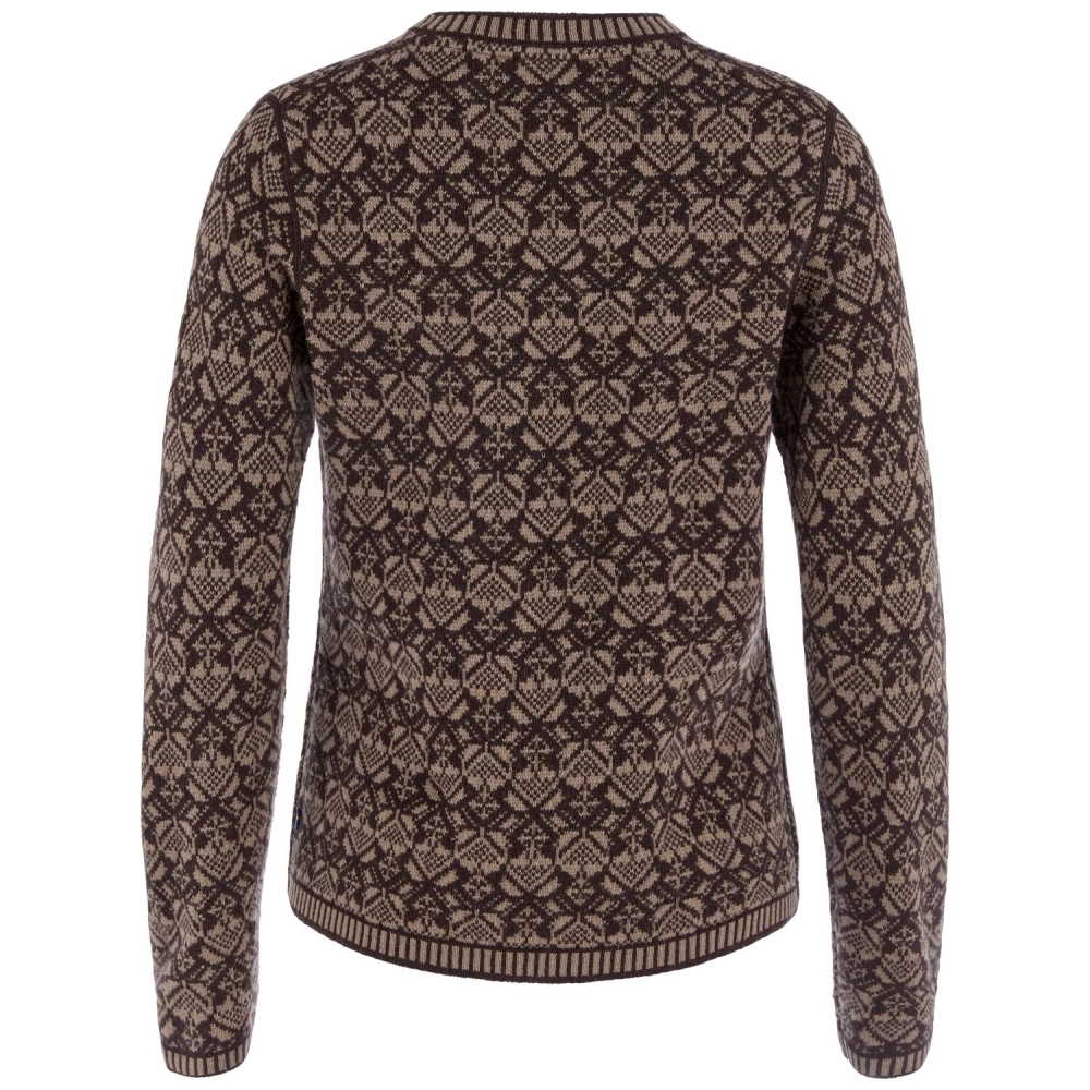 Snow Round Neck Sweater, kolor: 244 - Suede Brown