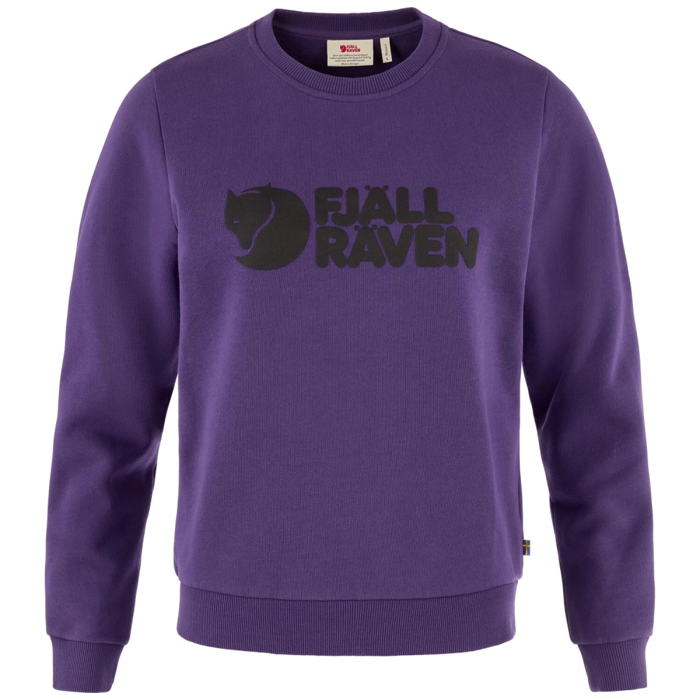 Fjallraven Logo Sweater W, kolor: 425 - Dark Violet