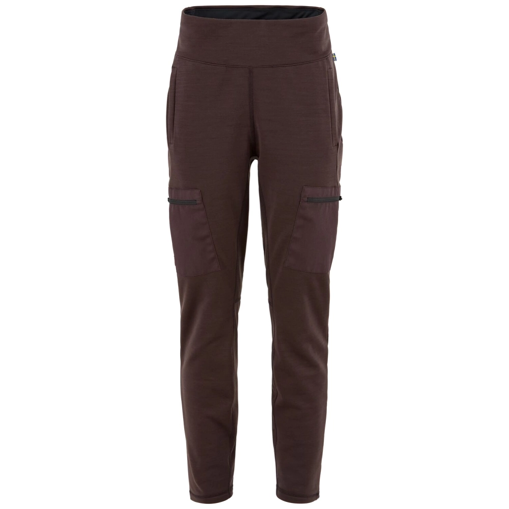 Keb Fleece Trousers W, kolor: 294 Black Oak