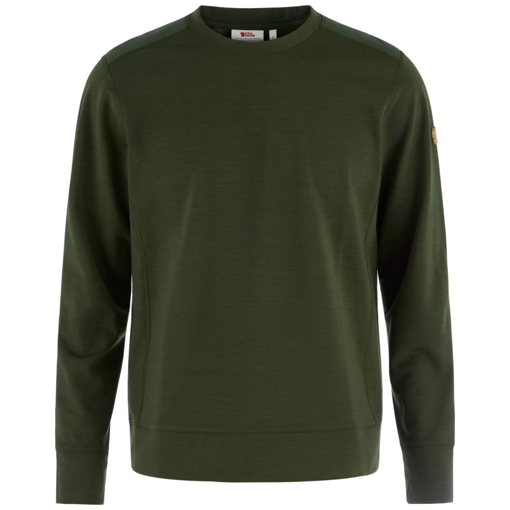 Keb Fleece Crew Neck, kolor: 662 - Deep Forest
