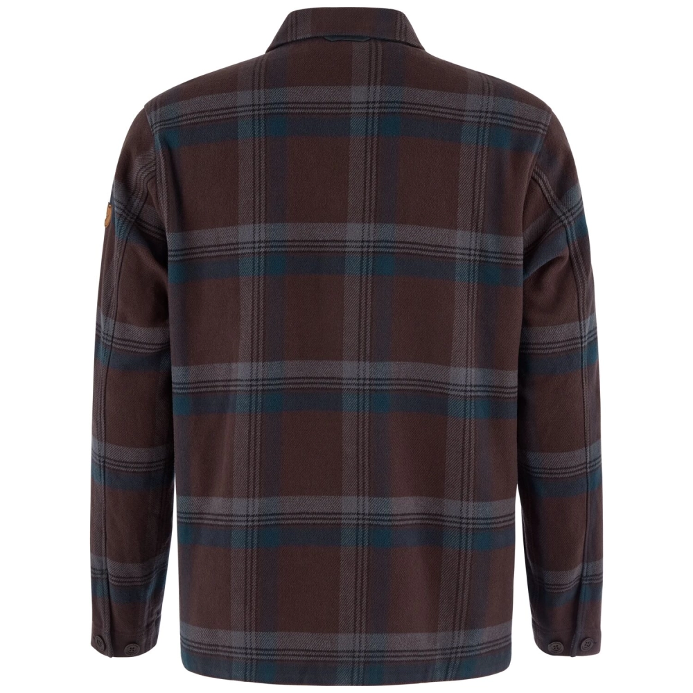 Fjallraven Singi Flannel Overshirt, kolor: 294-555 Black Oak/Dark Navy