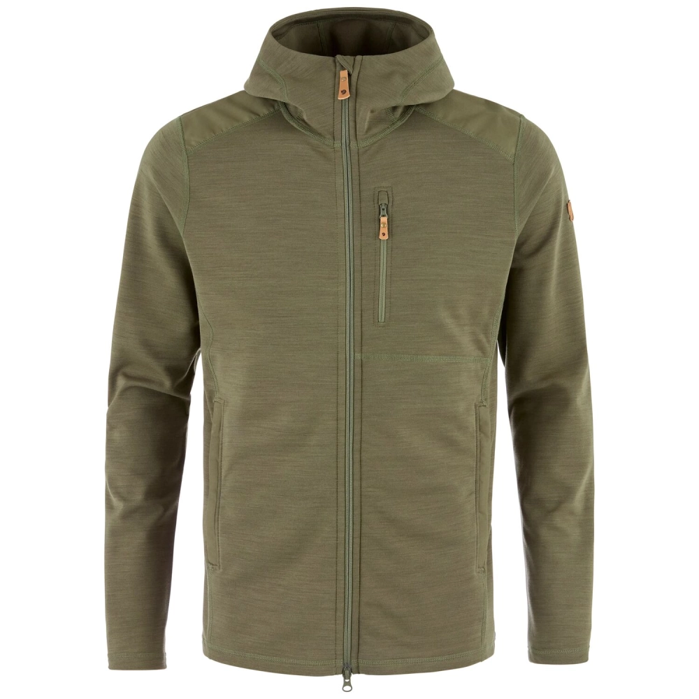 Keb Fleece Hoodie, kolor: 625 - Laurel Green
