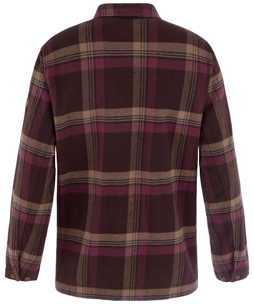 Singi Flannel Overshirt W, kolor: 294-357 - Black Oak / Port