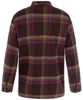 Singi Flannel Overshirt W, kolor: 294-357 - Black Oak / Port