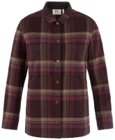 Singi Flannel Overshirt W, kolor: 294-357 - Black Oak / Port