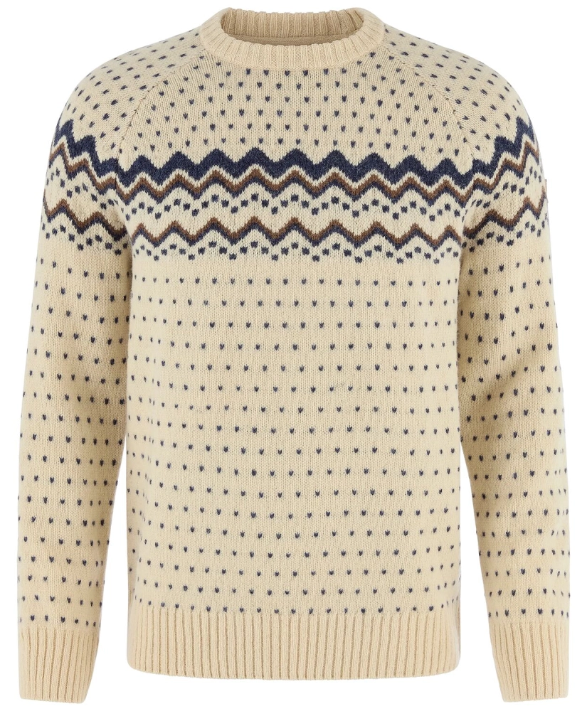Ovik Knit Sweater, kolor: 191-560 - Light Beige / Navy