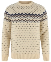 Ovik Knit Sweater, kolor: 191-560 - Light Beige / Navy