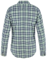 Ovik Flannel Shirt LS W, kolor: 674-111 - Misty Green-Eggshell