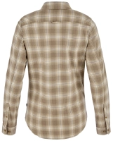 Ovik Flannel Shirt LS W, kolor: 113-244 -Chalk White-Suede Brown