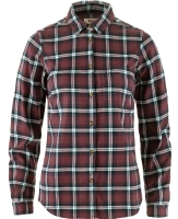 Ovik Flannel Shirt LS W, kolor: 357-514 - Port-Breeze Blue